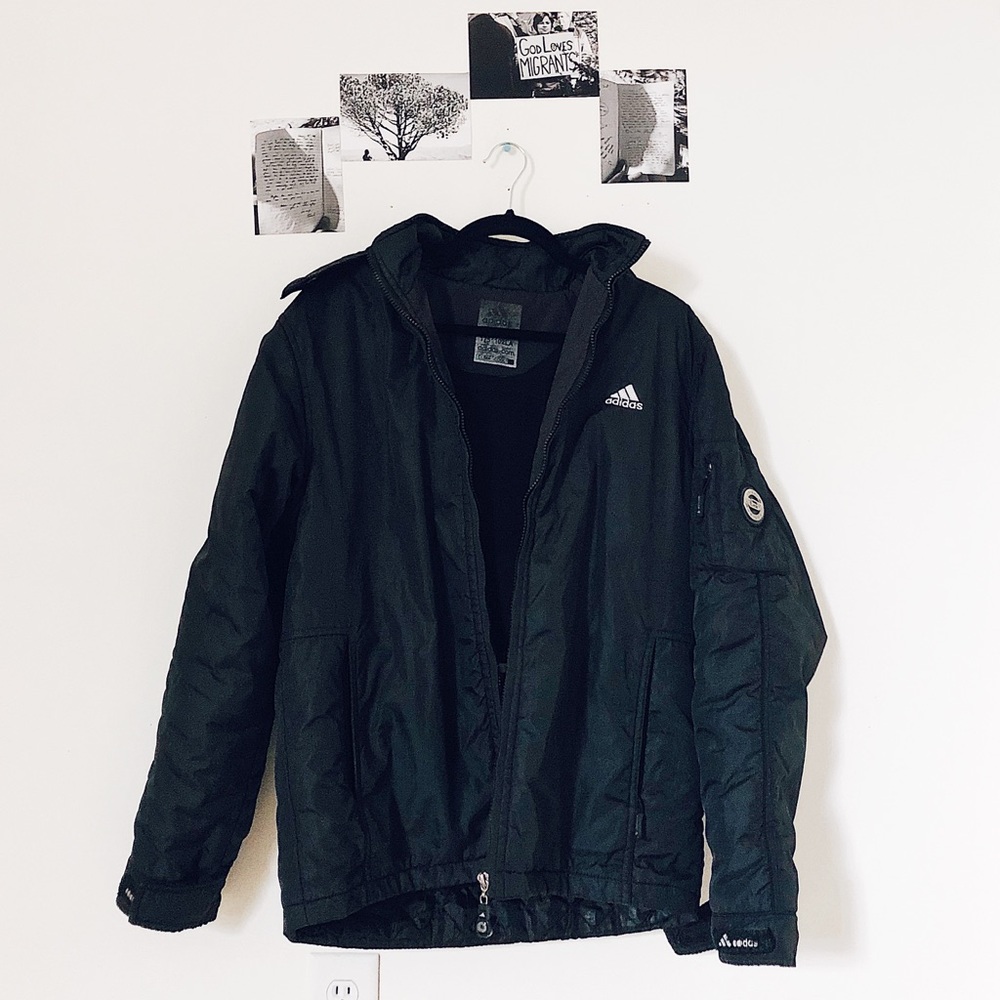 Adidas Clima Cool Rain Jacket w Fleece Lining